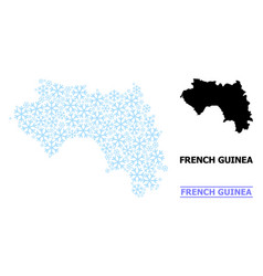 Icy Composition Map French Guinea