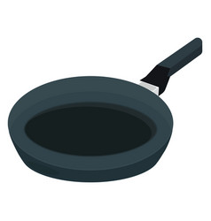 Professional Frying Pan On A White Background