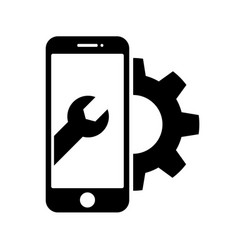 Mobile Cell Phone Repair Service Logo