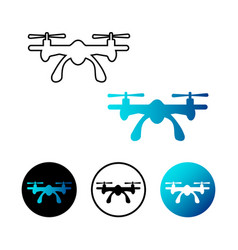 Abstract Drone Icon