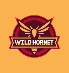 Wild Hornet Logo Design For Sports And Business