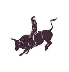 Bull Rider Design Creative