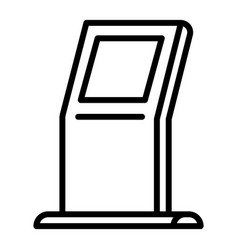 Payment Terminal Icon Outline Style