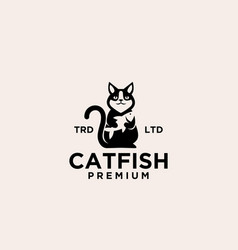 Premium Catfish Logo Design