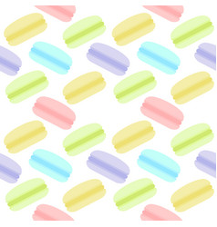 Colorful Macaron Seamless Pattern