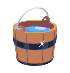 Wooden Pail