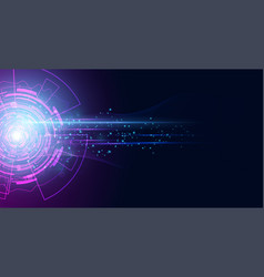 Abstract Technology Hi Tech Background Concept