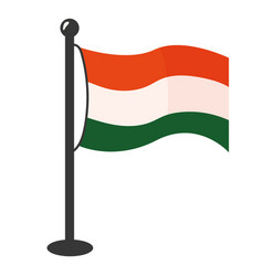 India Flag In Pole