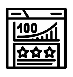 Page Authority Seo Line Icon