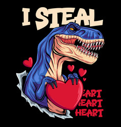 T Rex Break Through Valentine