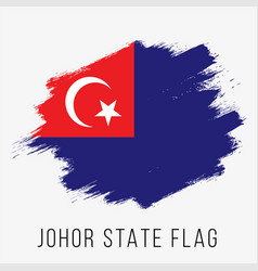 Malaysia State Johor Flag Design Template