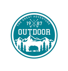 Outdoor Emblem Logo Design