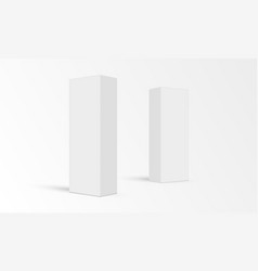 Tall Cardboard Rectangular Boxes Mockups