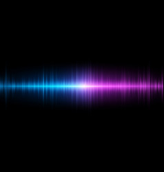 Abstract Background Of Digital Sound Vibrations