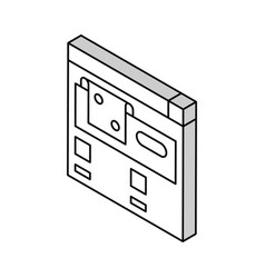 Mega Sale Isometric Icon