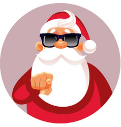 Santa Claus Wants You For Christmas Poster Design