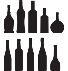 Liquor bottles Royalty Free Vector Image - VectorStock