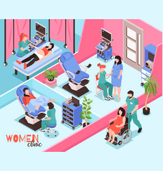 Women Clinic Isometric