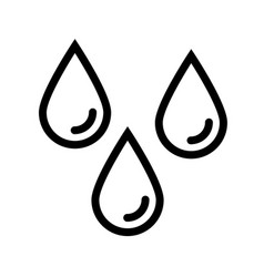 Water Drop Icon Or Moisture Or Sweat