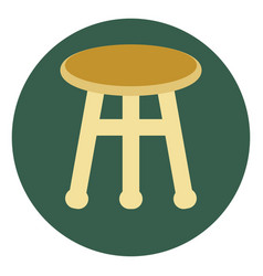 Bar Stool On A White Background