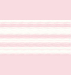 Pink Stripe Border Background Organic Hand Drawn