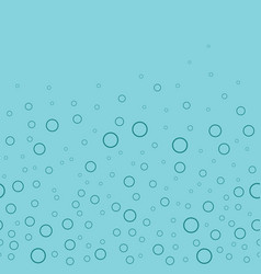 Simple Deep Sea Bubble Seamless Pattern