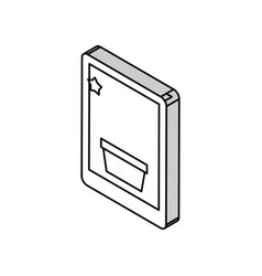 Wish List Isometric Icon