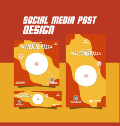 Social Media Post Template Instagram Design