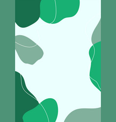 Green Shape Abstract Background