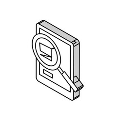 Product Research Isometric Icon