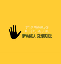 Day Remembrance Victims Rwanda