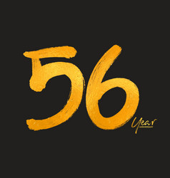 Gold 56 Years Anniversary Celebration