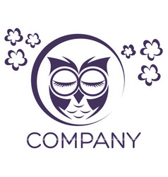 Modern owl logo Royalty Free Vector Image - VectorStock
