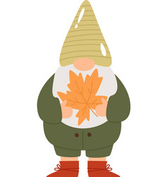 Gnome With Leaf