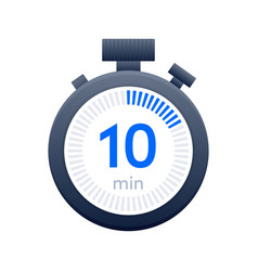 10 Min Timer And Stopwatch Icons Countdown Symbol