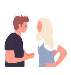 Arguing Angry Couple