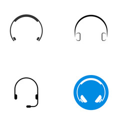 Headset Logo Icon