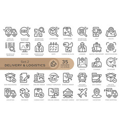 Set Icons Delivery 02