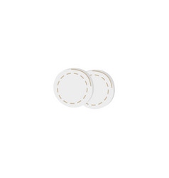 Soft Cosmetic Cotton Pads Flat