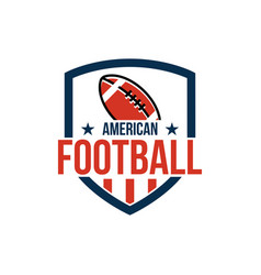 American football graphic design template Vector Image