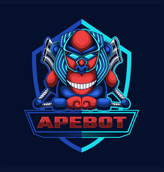 Monkey Robot Esports Logo