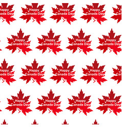 Canada Red Maple Leaf Patter