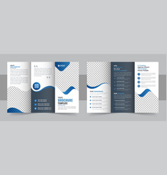 Travel Trifold Brochure Template