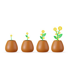 3d Growing Money Tree