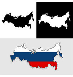 High Detailed Map Of Russia