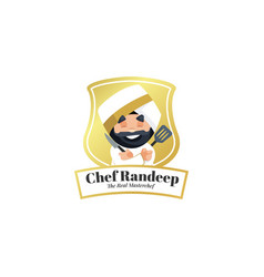 Chef Randeep The Real Master Logo