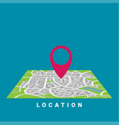 City map Royalty Free Vector Image - VectorStock