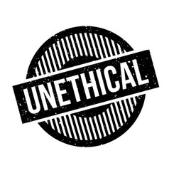 Unethical Rubber Stamp