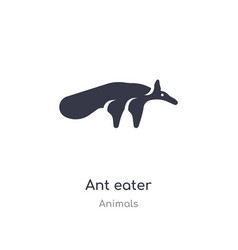 Ant Eater Icon Isolated Eater Icon From