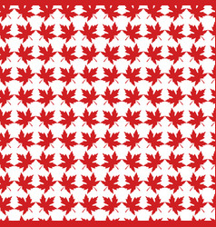 Canada Red Maple Leaf Patter